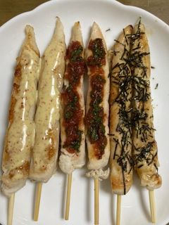 簡単ささみの焼き鳥-レシピのメイン写真