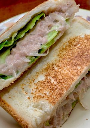 美味しい!ツナレタスサンド-レシピのメイン写真