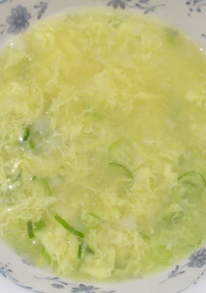 分散玉子鶏がらラードスープ-レシピのメイン写真