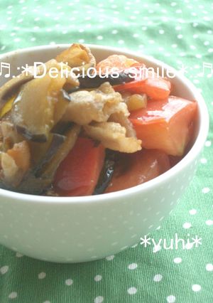 これはイケるっ☆甘辛トマト-レシピのメイン写真