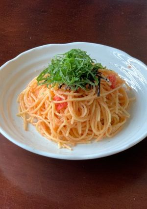 和えるだけ簡単！明太子パスタ-レシピのメイン写真