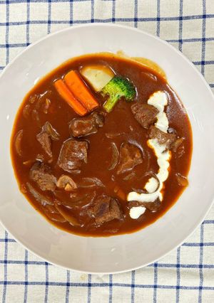 炊飯器で簡単！ビーフシチュー-レシピのメイン写真