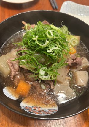 牛すじ煮込み（醤油ベース）-レシピのメイン写真