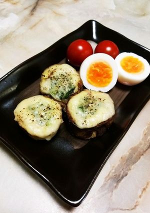 肉巻ほうれん草のチーズ焼き♪-レシピのメイン写真