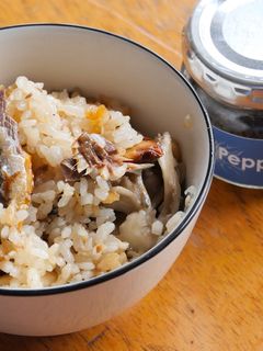 イワシと胡椒の炊き込みご飯-レシピのメイン写真