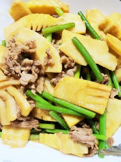 旨!筍と牛肉のオイスター炒め♪-レシピのメイン写真