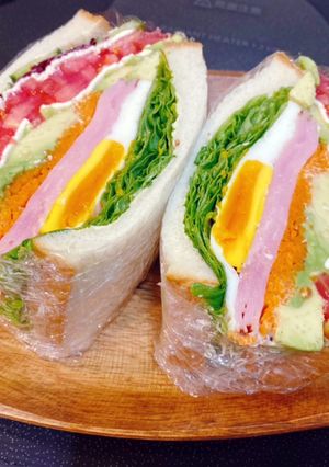 わんぱくサンド-レシピのメイン写真