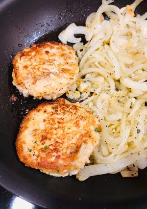 GF crab cake カニハンバーグ-レシピのメイン写真