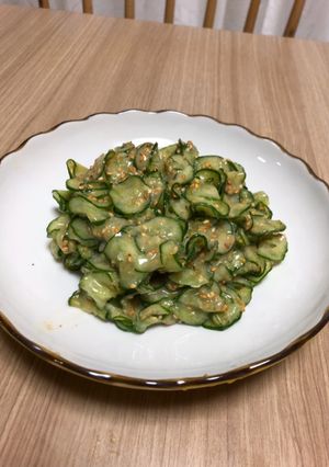 簡単☆きゅうりだけ☆酢味噌和え-レシピのメイン写真
