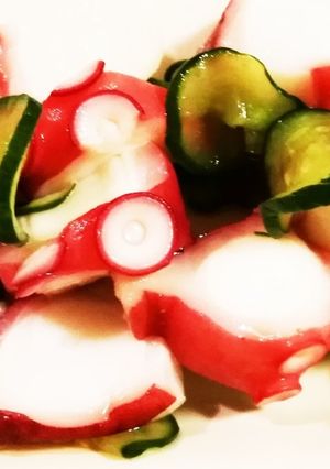 タコときゅうりの酢の物-レシピのメイン写真