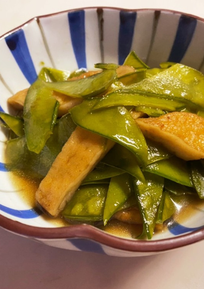 絹さやとはんぺんのうま煮-レシピのメイン写真
