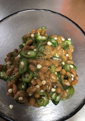オクラ納豆混ぜるだけ-レシピのメイン写真