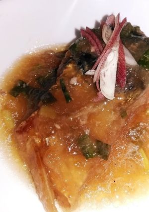 揚げ鯖のみぞれあんかけ-レシピのメイン写真