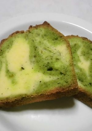 抹茶のマーブルケーキ-レシピのメイン写真