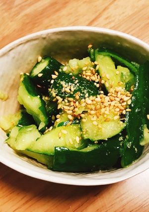 簡単!即席!おつまみきゅうり!-レシピのメイン写真