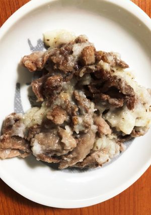 ラムととろろ焼き-レシピのメイン写真