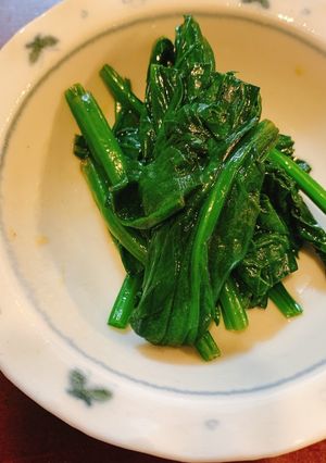飛騨ほうれん草のポン酢胡麻油和え-レシピのメイン写真