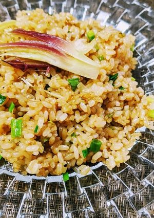 余った薬味で！おつまみ焼きめし☆-レシピのメイン写真