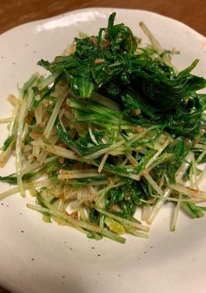 水菜の和物-レシピのメイン写真