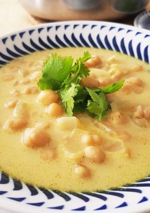 ひよこ豆のココナッツミルクスープ-レシピのメイン写真
