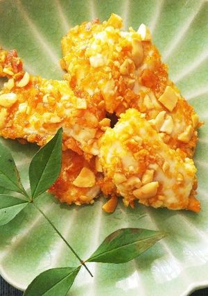 食品ロスを減らす❗️鶏肉の柿ピー焼き-レシピのメイン写真
