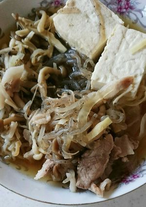簡単肉豆腐-レシピのメイン写真
