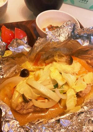 鶏肉の味噌バターのホイル焼き-レシピのメイン写真