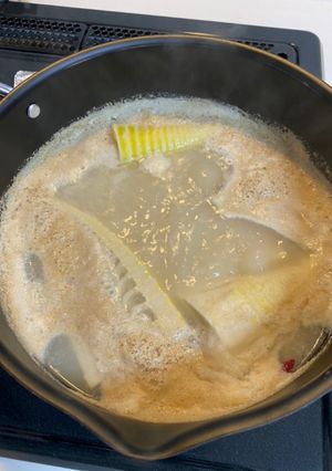 タケノコのアク取り-レシピのメイン写真
