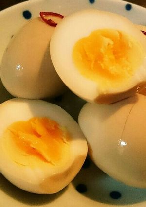 簡単⭐煮たまご⭐保存食⭐お弁当に！-レシピのメイン写真