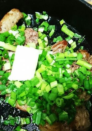 牛バラ肉でステーキ気分‼-レシピのメイン写真