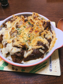ホワイトソース+カレードリア-レシピのメイン写真