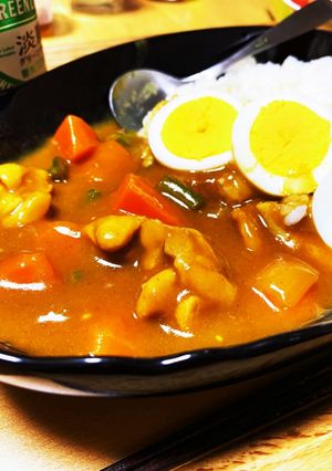 男飯★ダシダでコクマシ！親父チキンカレー-レシピのメイン写真