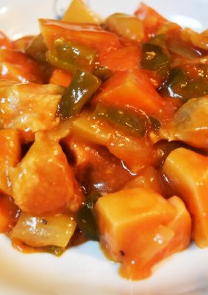 揚げない酢豚【電子レンジ調理】-レシピのメイン写真