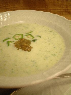 冷たいグリーンスープ-レシピのメイン写真