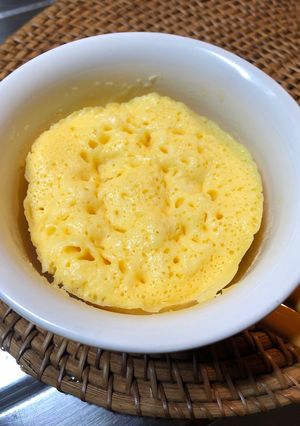 マグカップで★スライスチーズ&米粉ケーキ-レシピのメイン写真