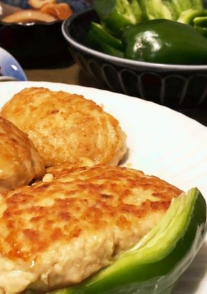 鶏肉の生ピーマン肉詰め-レシピのメイン写真