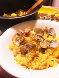 炊飯器でお手軽【パエリア】-レシピのメイン写真