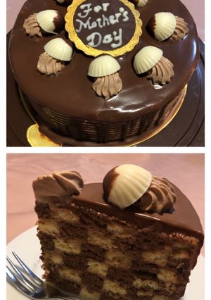 母の日のサンセバスチャンケーキ-レシピのメイン写真