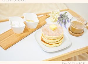【薄力粉BPで】ふわふわパンケーキ-レシピのメイン写真
