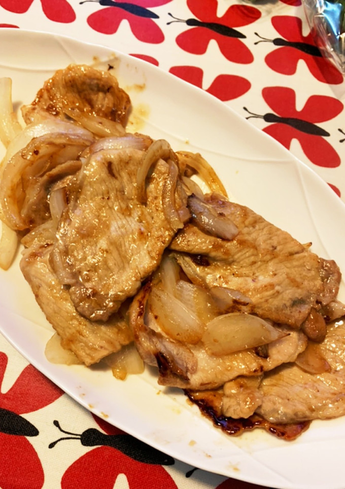 玉ねぎと豚肉だけ！簡単生姜焼き-レシピのメイン写真