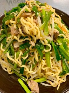 ニラたっぷり生姜塩焼きそば-レシピのメイン写真