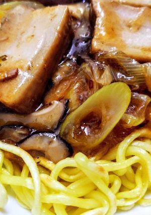 豚角煮のあんかけ焼きそば-レシピのメイン写真