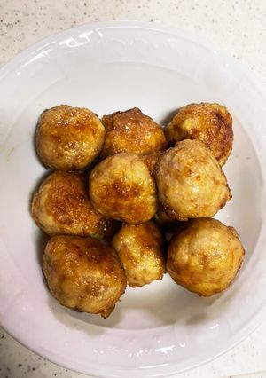 ふわふわ豆腐豚挽肉団子の甘酢あん-レシピのメイン写真