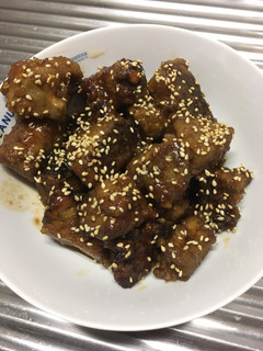 豚レバーの甘辛揚げ-レシピのメイン写真