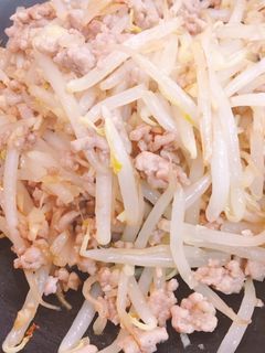 スピード料理★ご飯がススムもやし炒め-レシピのメイン写真