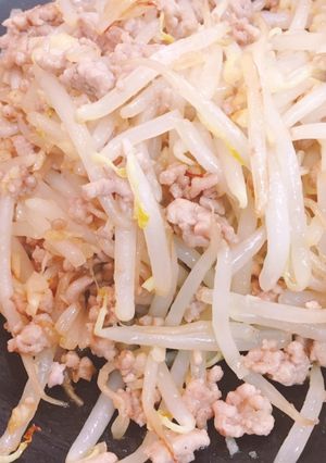 スピード料理★ご飯がススムもやし炒め-レシピのメイン写真