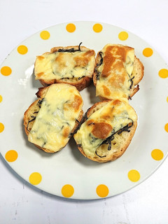 10分でできる 塩昆布とチーズトースト-レシピのメイン写真