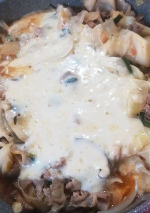 簡単めちゃ旨★豚こまのチーズタッカルビ-レシピのメイン写真