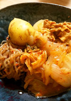 キムチ屋さん直伝のキムチ肉じゃが-レシピのメイン写真
