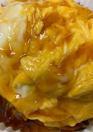 中華風オムそば甘酢あん-レシピのメイン写真